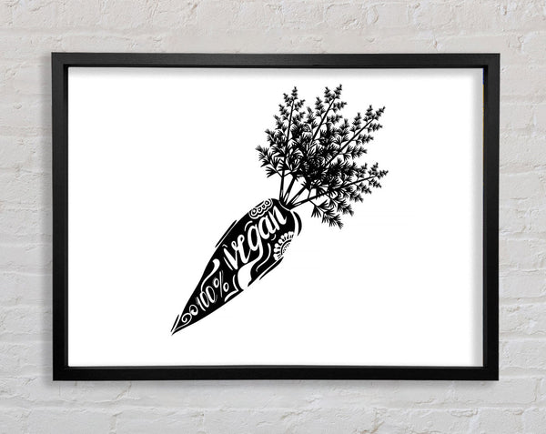 Vegan Framed Print