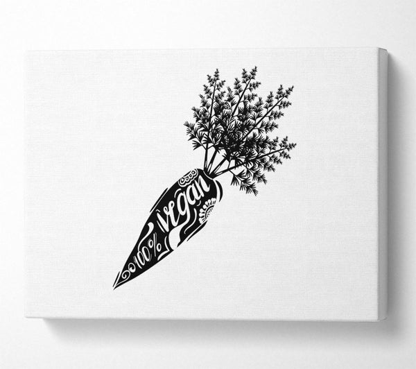  A Canvas Print of Vegan Canvas Wall Art