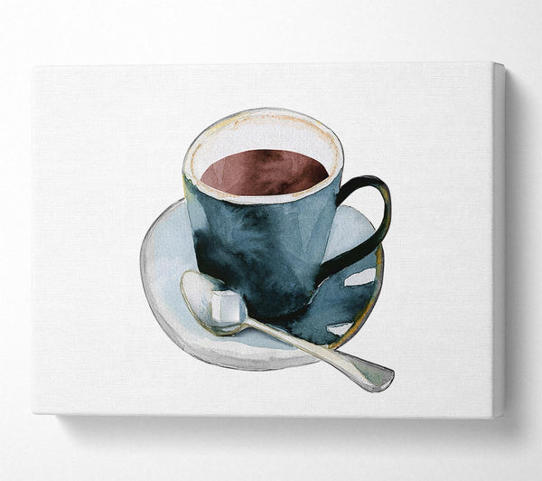  A Canvas Print of Coffee Time Canvas Print