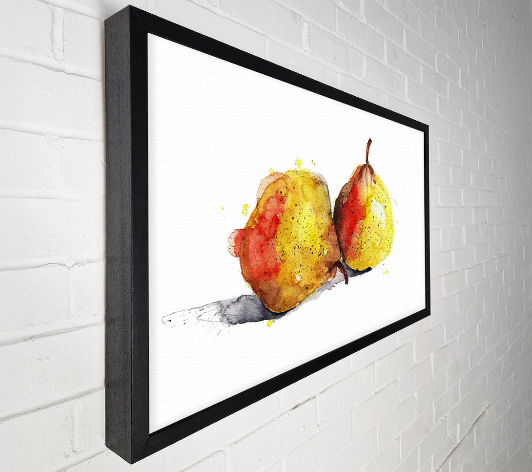  A Canvas Print of Pear Duo 2 Canvas Wall Art