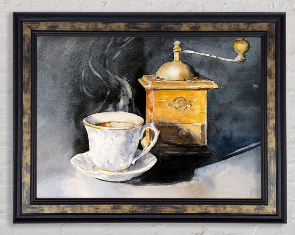 Coffee Grinder Framed Print