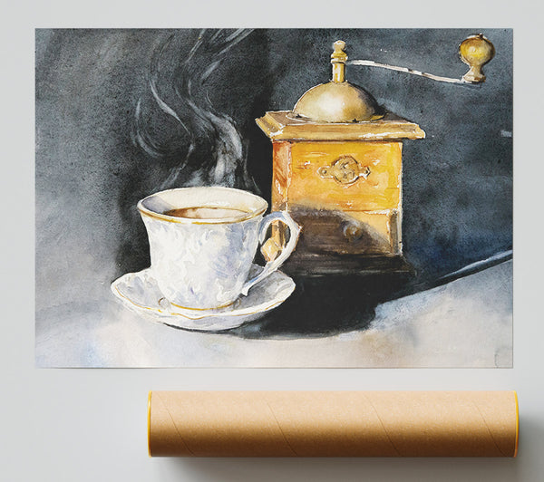 Coffee Grinder Poster