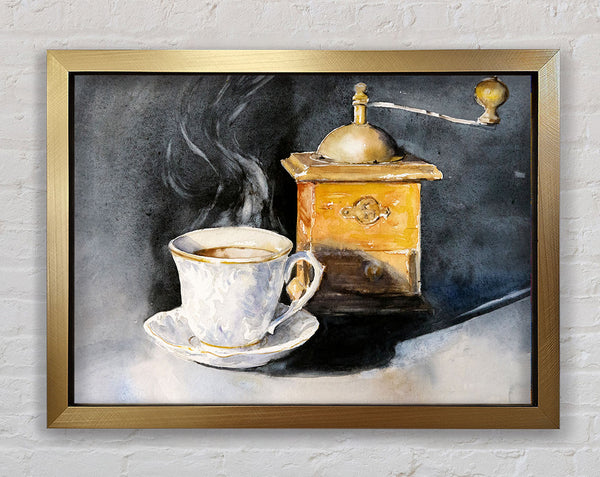 Coffee Grinder Framed Print