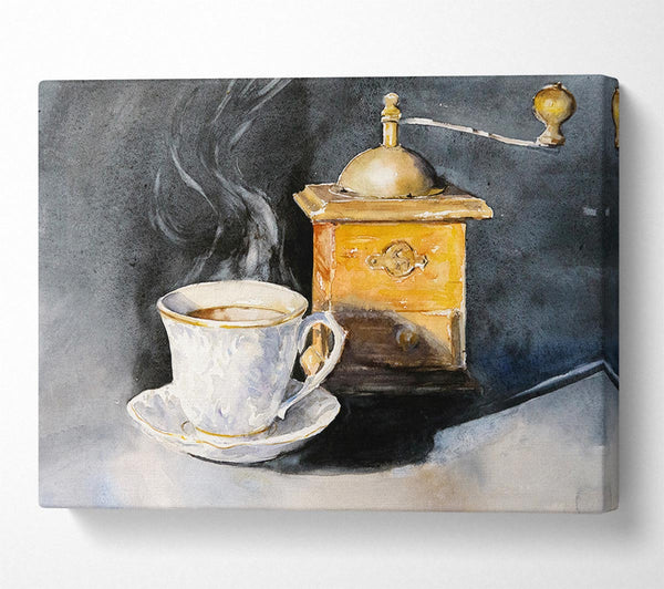  A Canvas Print of Coffee Grinder Canvas Print