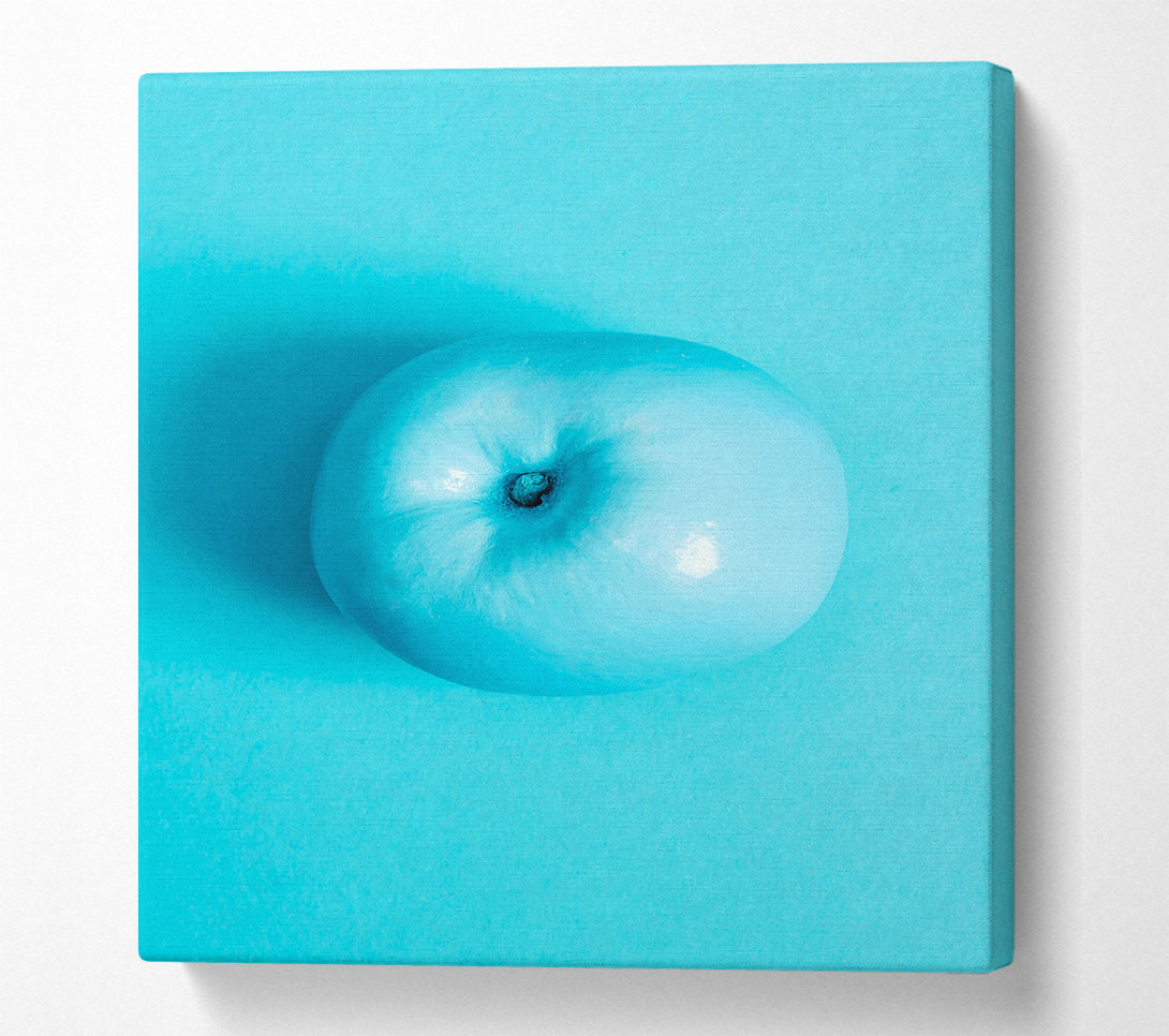  A Canvas Print of Blue Apple Canvas Wall Art