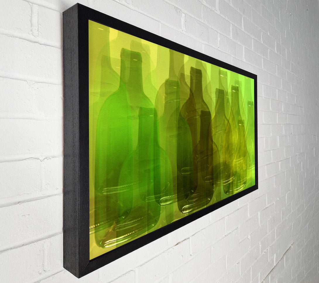  A Canvas Print of Just Wine Bottles Canvas Art