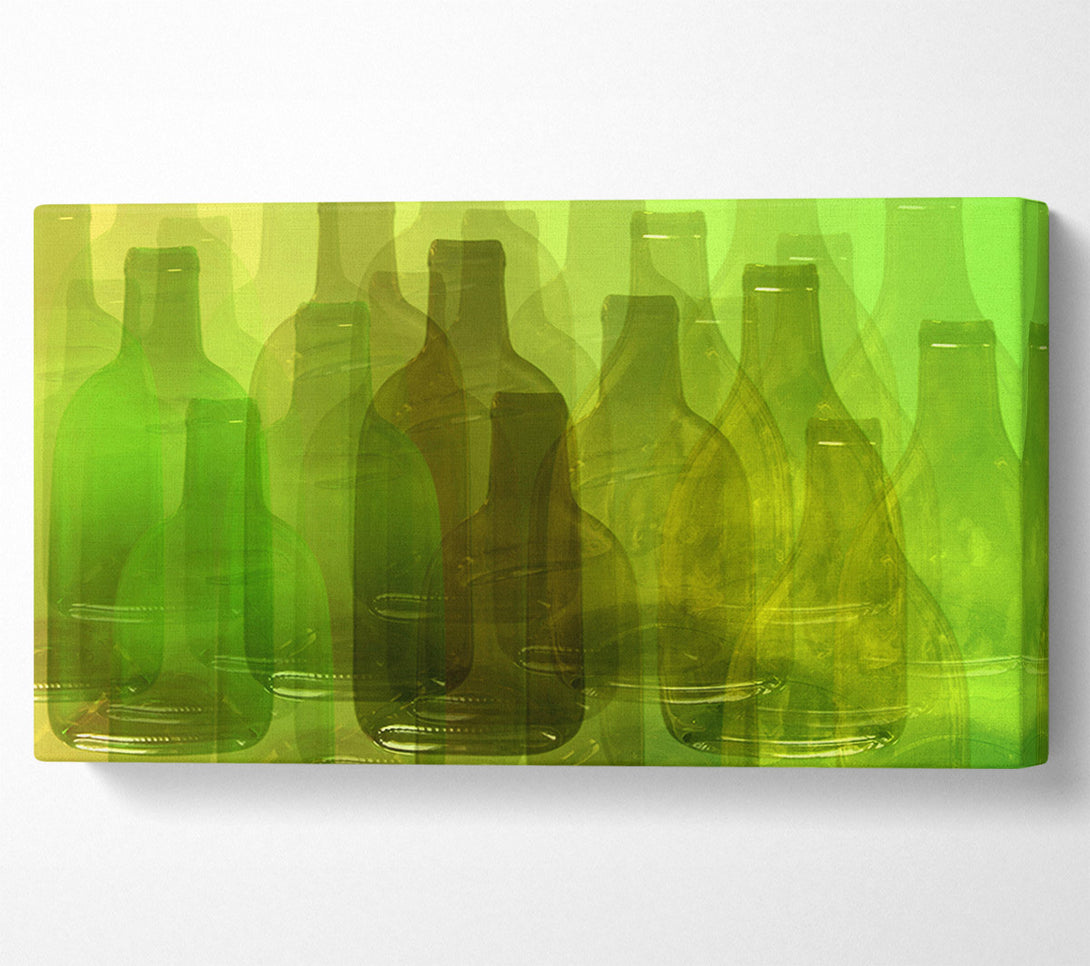  A Canvas Print of Just Wine Bottles Canvas Art