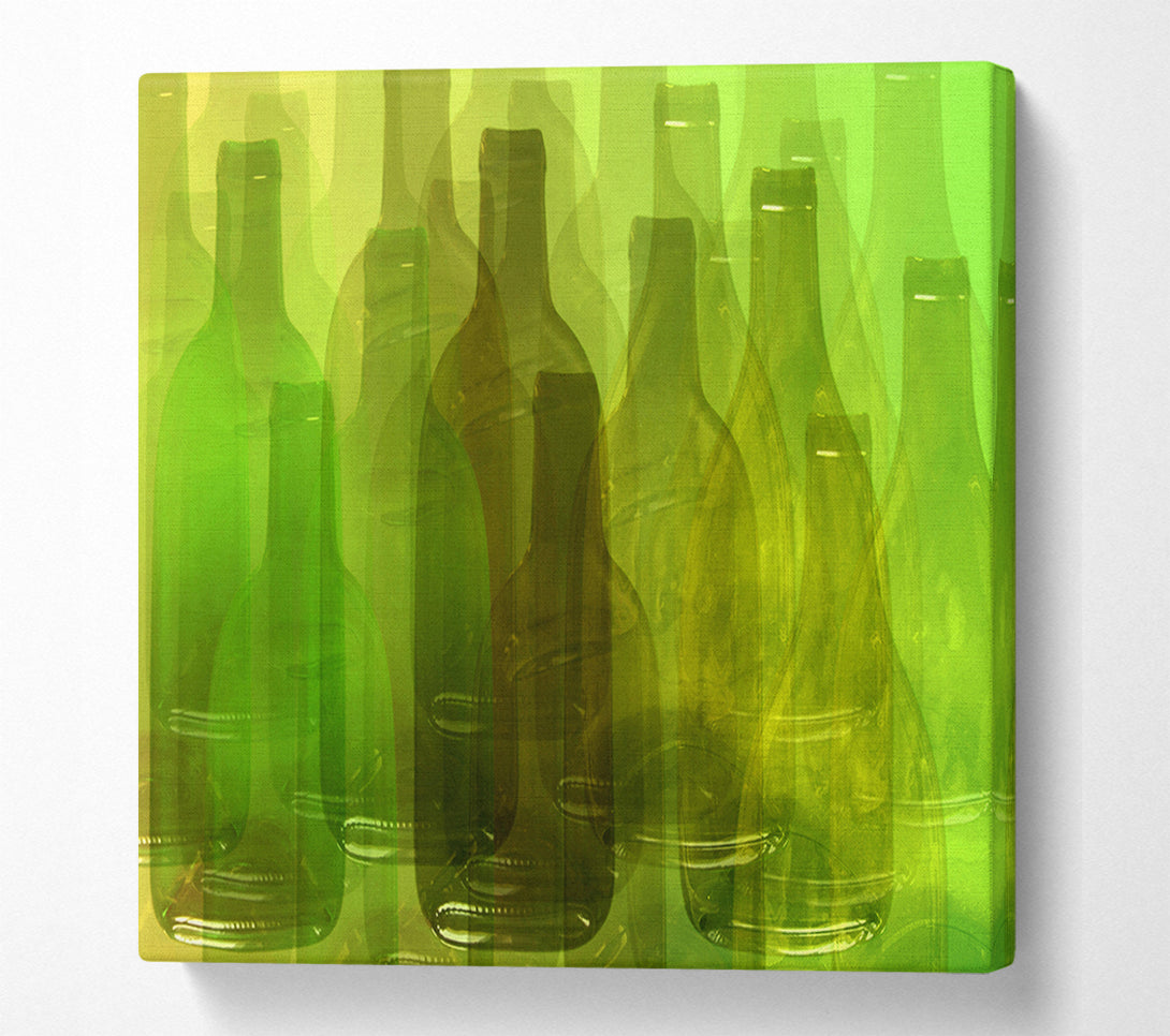  A Canvas Print of Just Wine Bottles Canvas Art