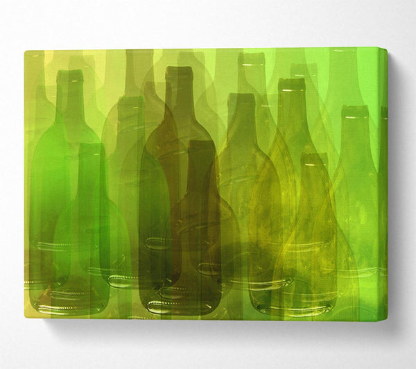  A Canvas Print of Just Wine Bottles Canvas Art