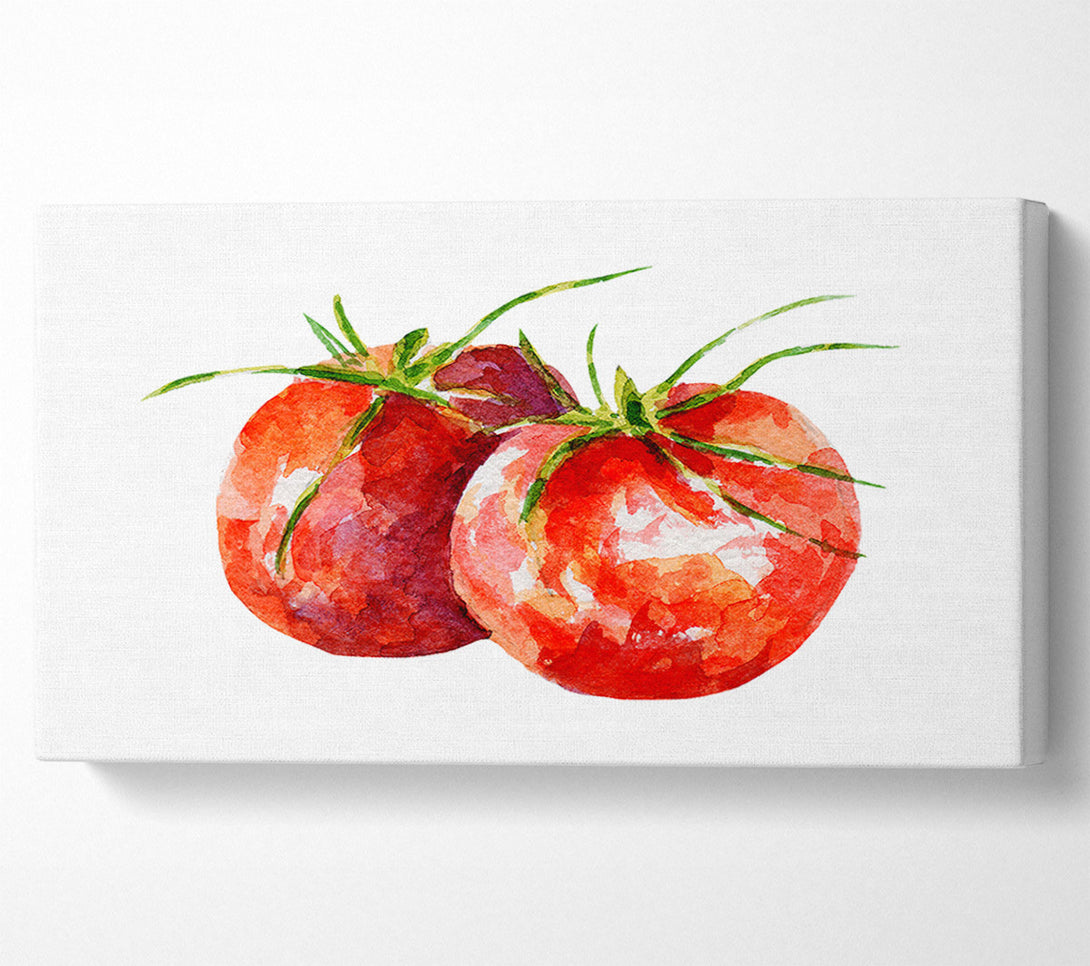  A Canvas Print of Duo Tomato 1 Canvas Art