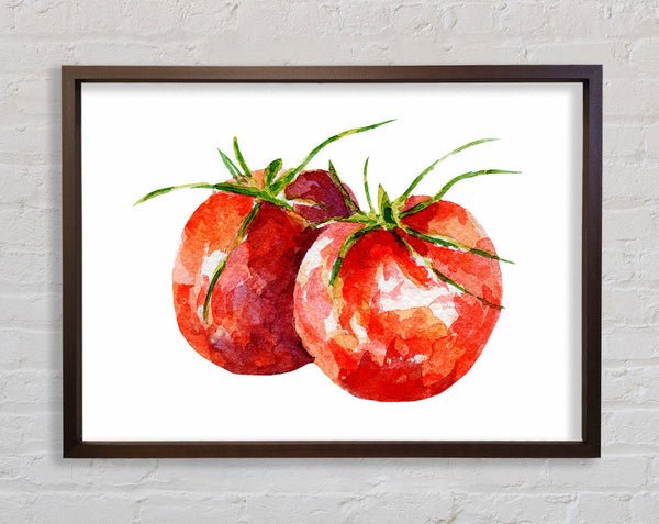 Duo Tomato 1 Framed Print