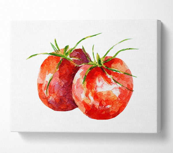  A Canvas Print of Duo Tomato 1 Canvas Art