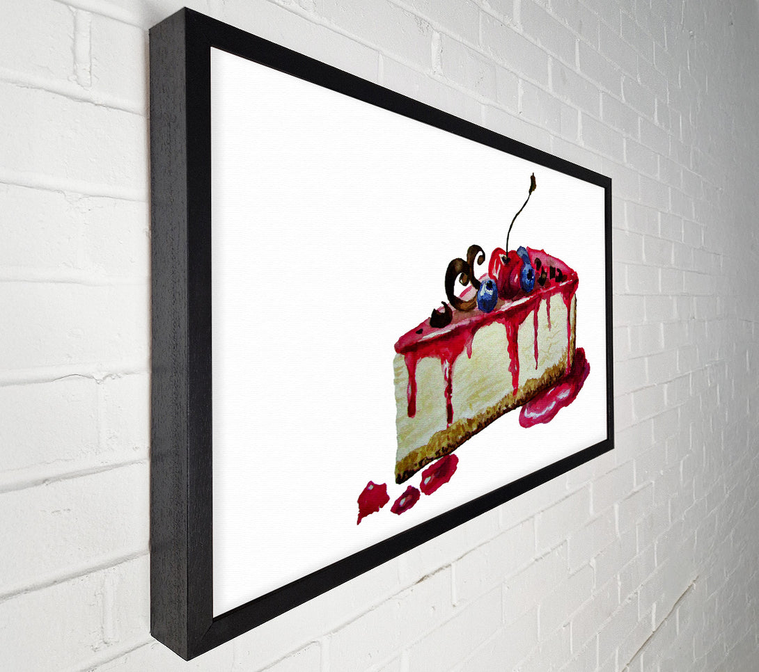  A Canvas Print of Cheesecake Delight Canvas Art