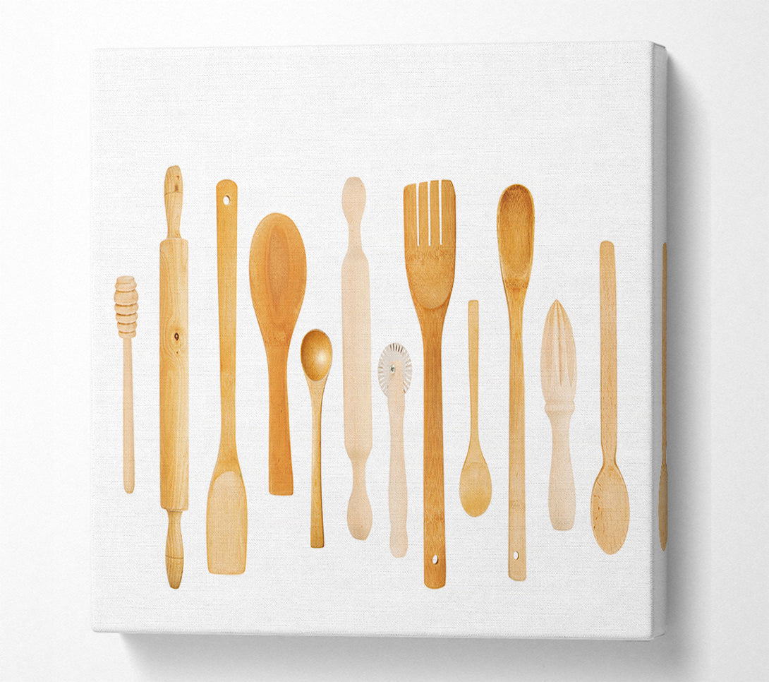  A Canvas Print of Utensils 12 Canvas Print