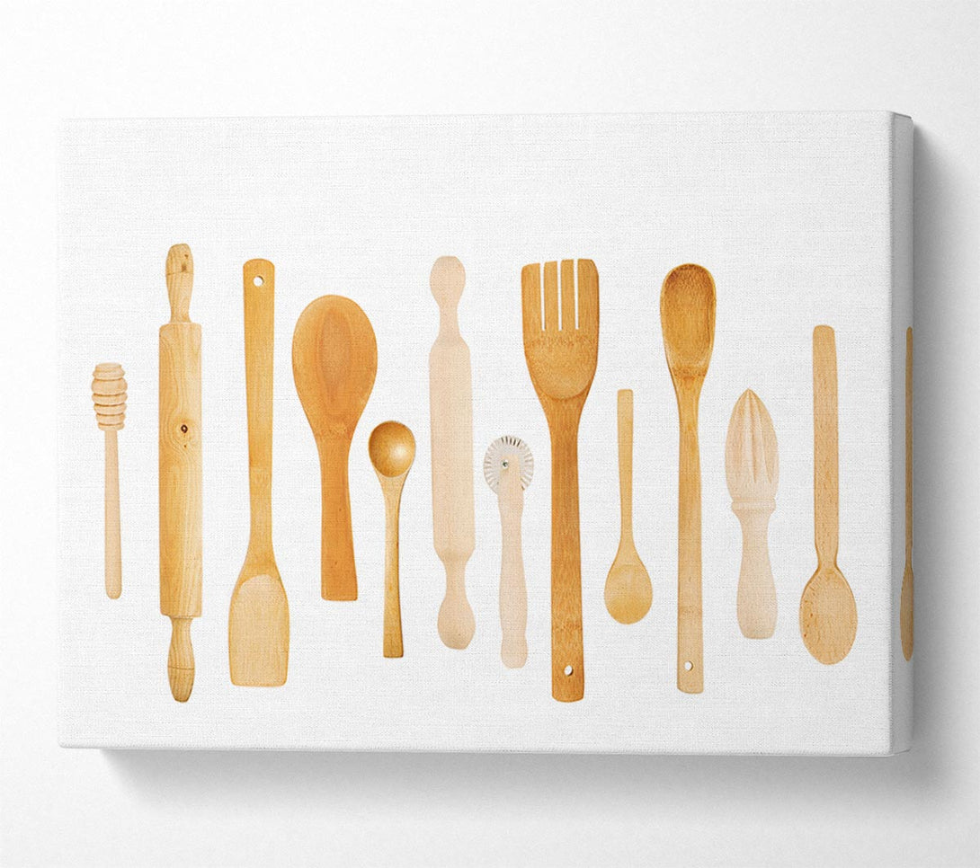  A Canvas Print of Utensils 12 Canvas Print