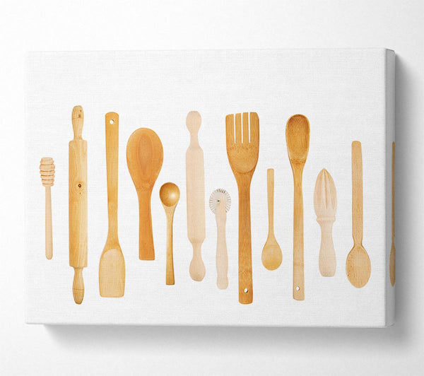  A Canvas Print of Utensils 12 Canvas Print