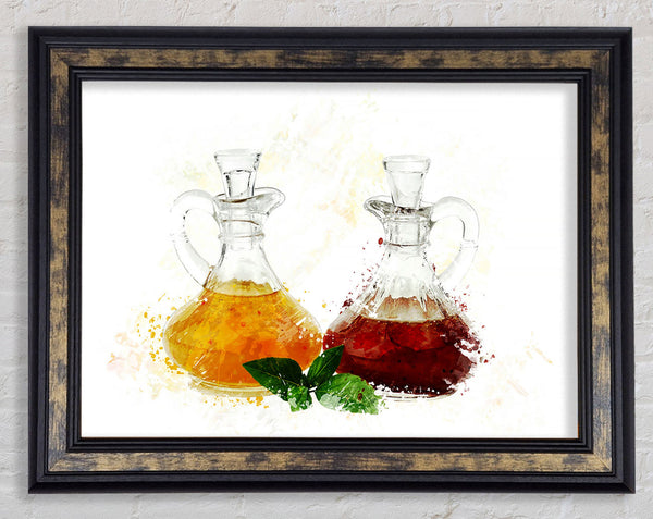 Oils Framed Print