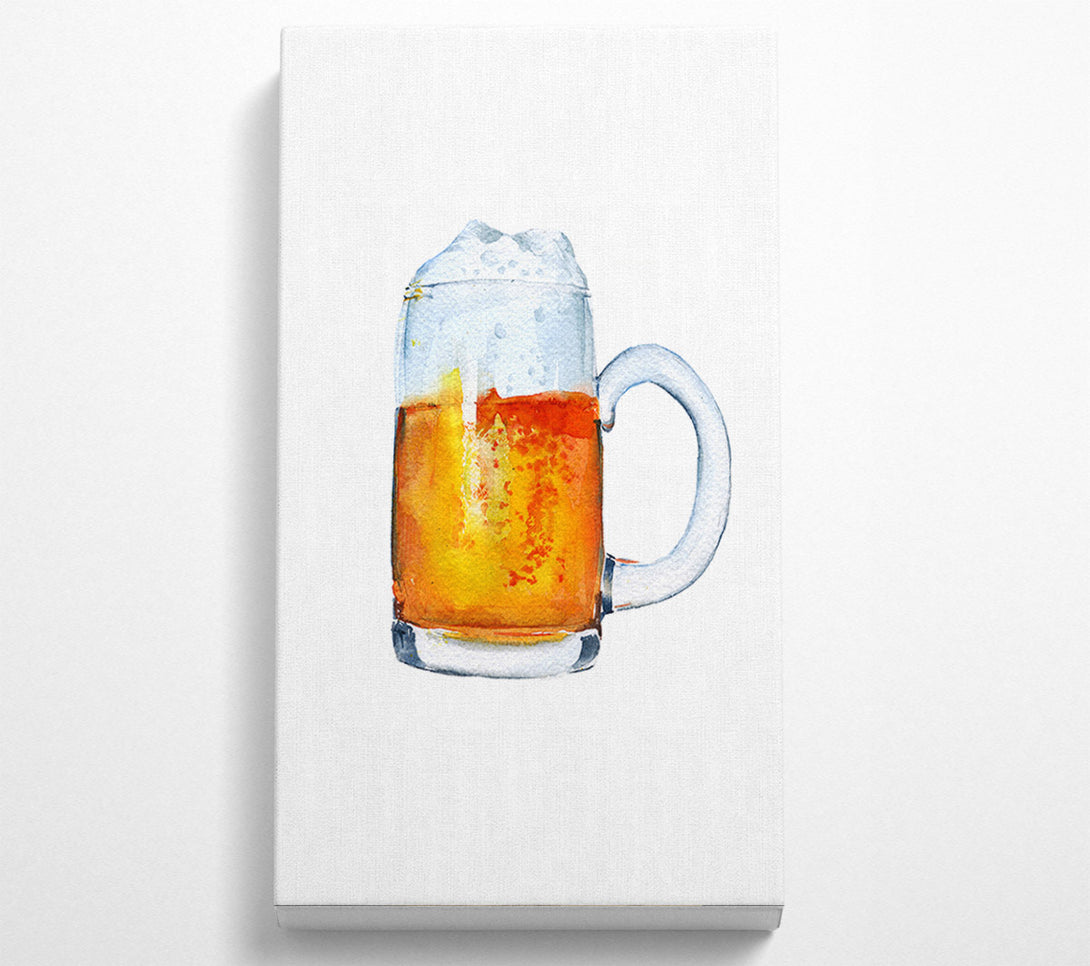  A Canvas Print of Beer Time 3 Canvas Wall Art