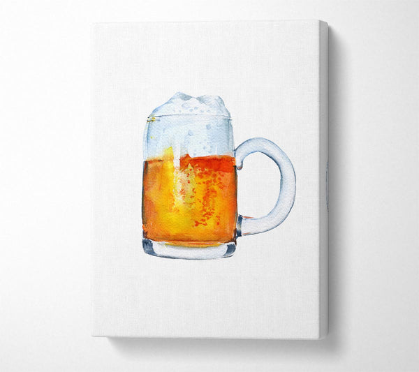  A Canvas Print of Beer Time 3 Canvas Wall Art