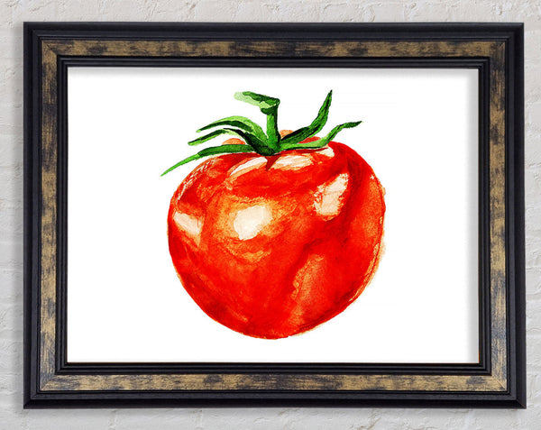 Single Tomato Framed Print