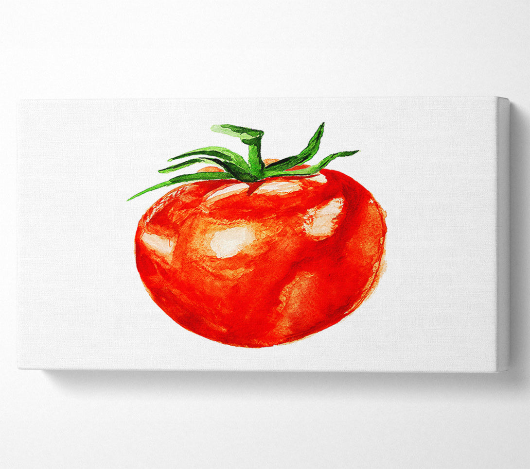  A Canvas Print of Single Tomato Canvas Wall Art