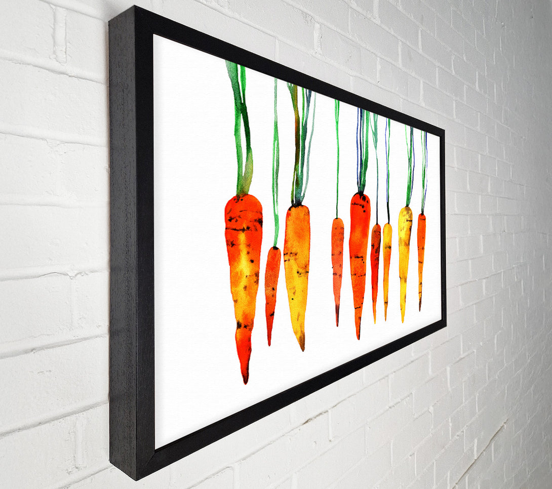  A Canvas Print of Dangling Carrots Canvas Art