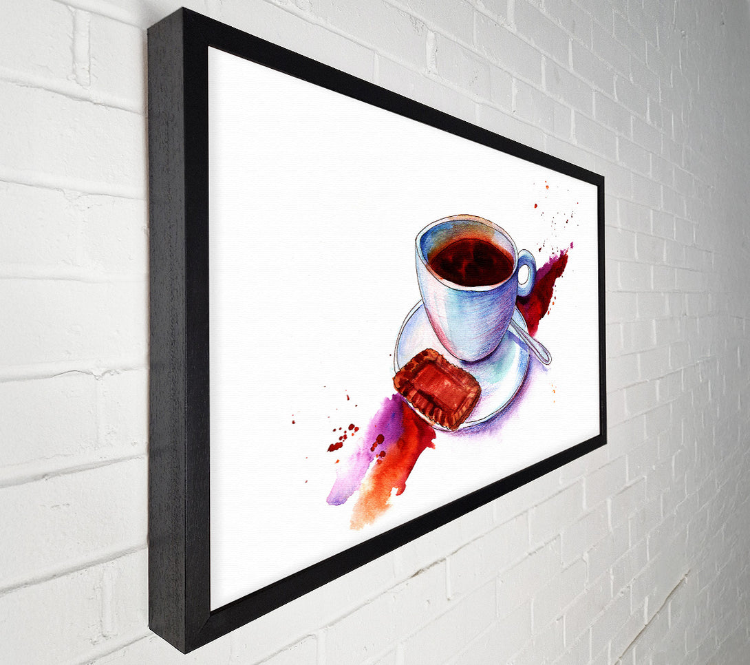  A Canvas Print of Tea And Biscuits Canvas Wall Art