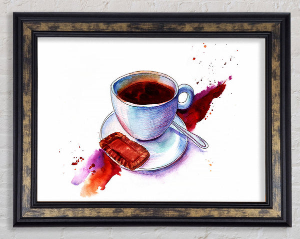 Tea And Biscuits Framed Print