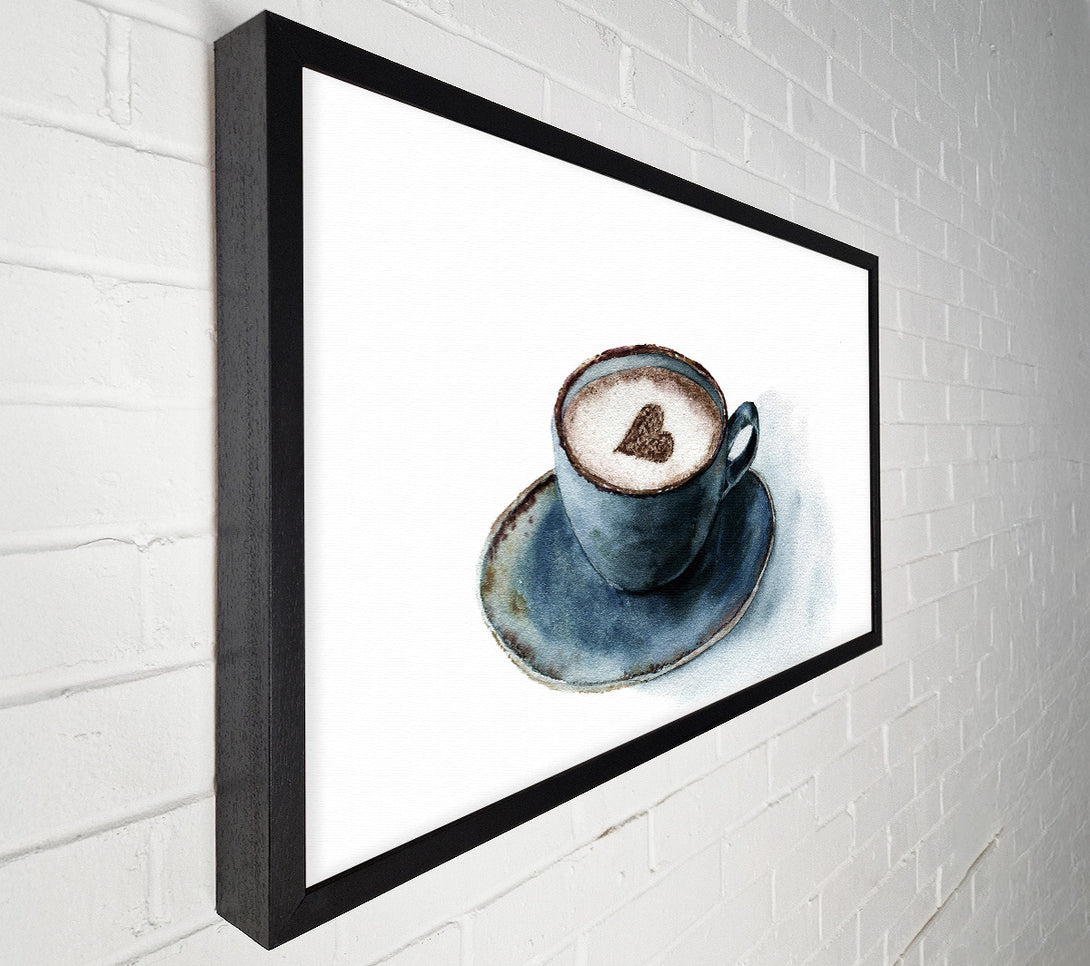  A Canvas Print of Coffee Love Canvas Print