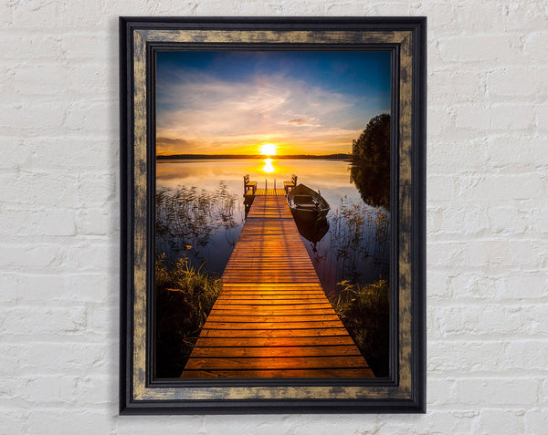 Perfect Afternoon Framed Print