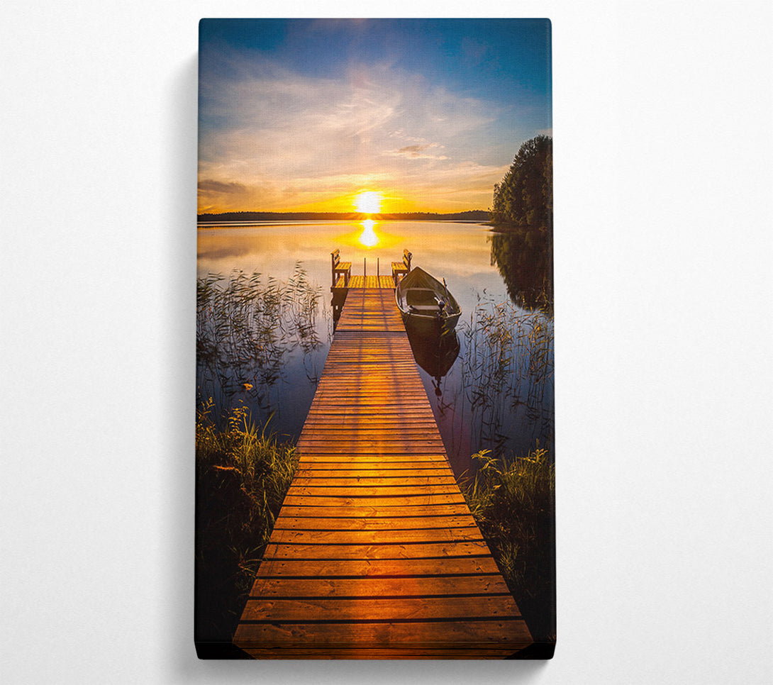  A Canvas Print of Perfect Afternoon Canvas Art