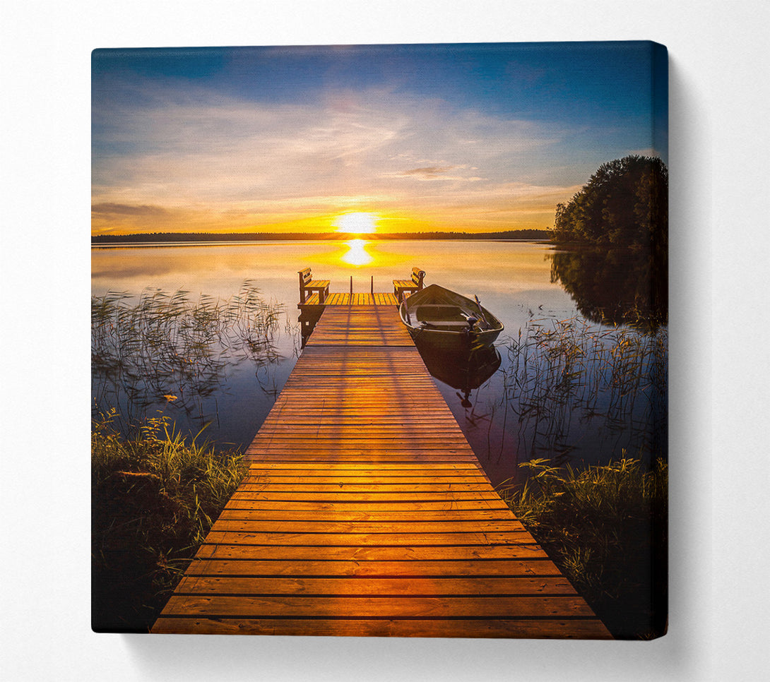  A Canvas Print of Perfect Afternoon Canvas Art