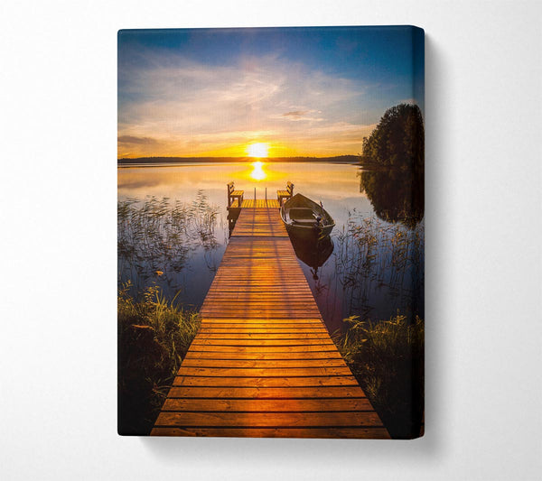  A Canvas Print of Perfect Afternoon Canvas Art