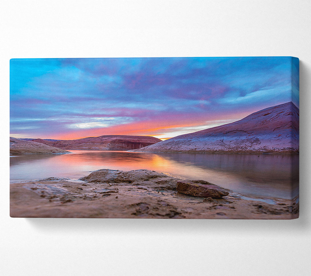  A Canvas Print of Fire Water Canvas Wall Art