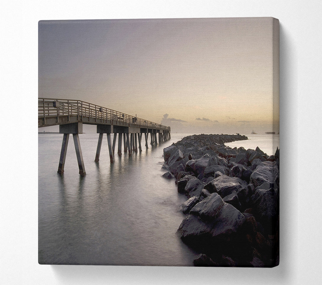  A Canvas Print of Stillness 1 Canvas Print