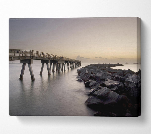  A Canvas Print of Stillness 1 Canvas Print