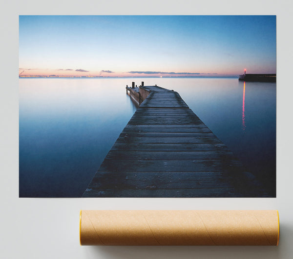 Blue Paradise Print