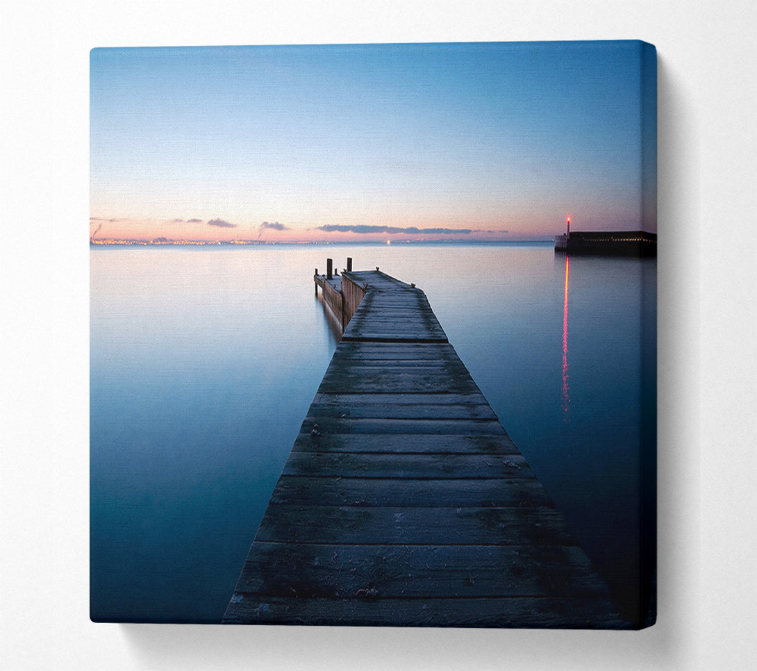  A Canvas Print of Blue Paradise Canvas Art
