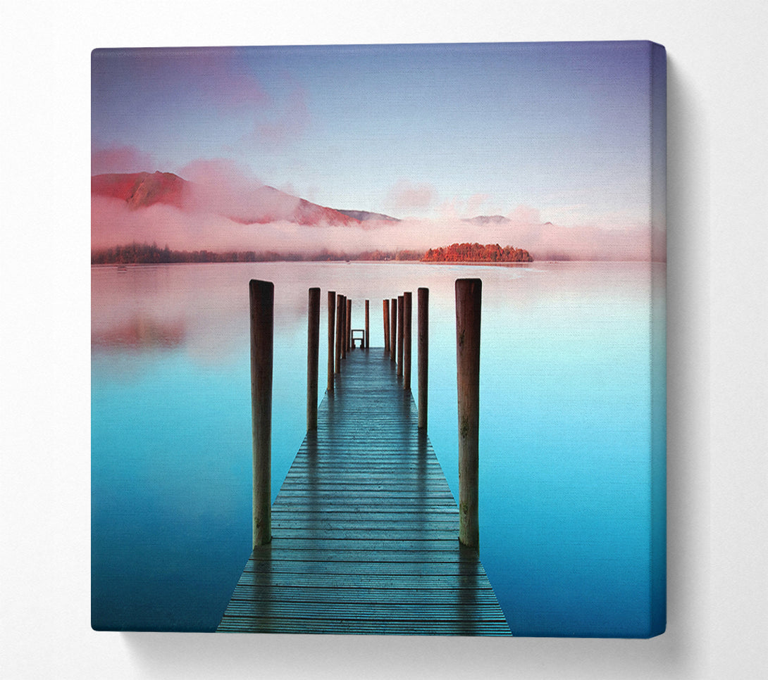  A Canvas Print of The Perfect View Canvas Print