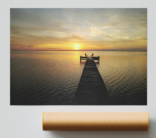 Sunset Waters 1 Giclee Print