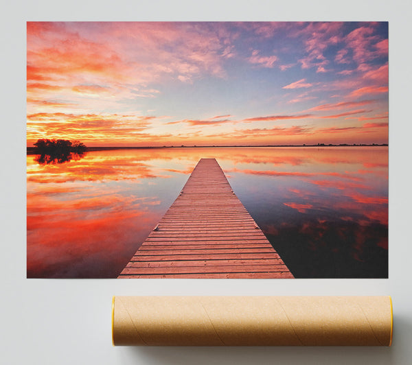 Fire Sky Poster