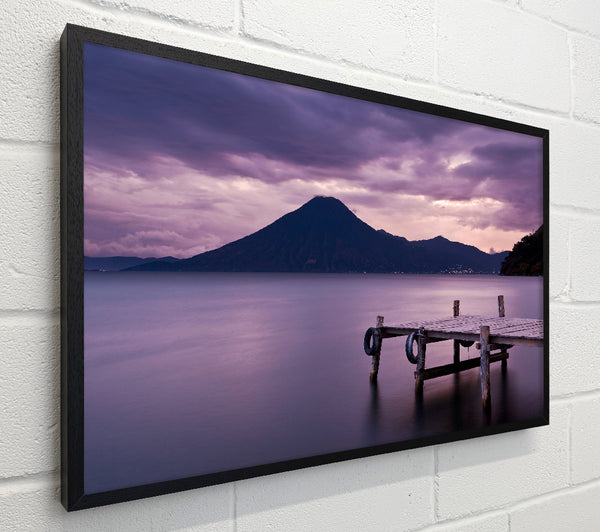 Purple Mountain Stillness