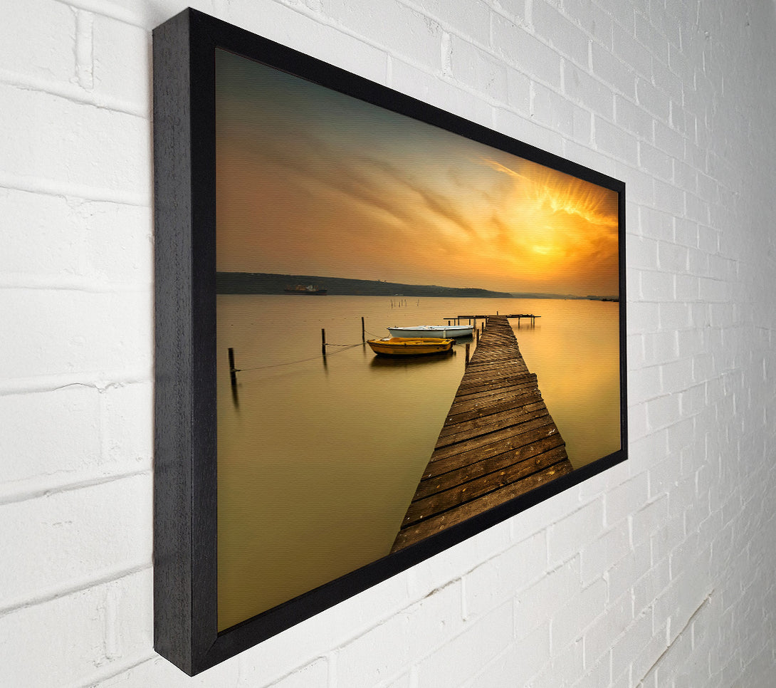  A Canvas Print of Golden Beauty Canvas Wall Art