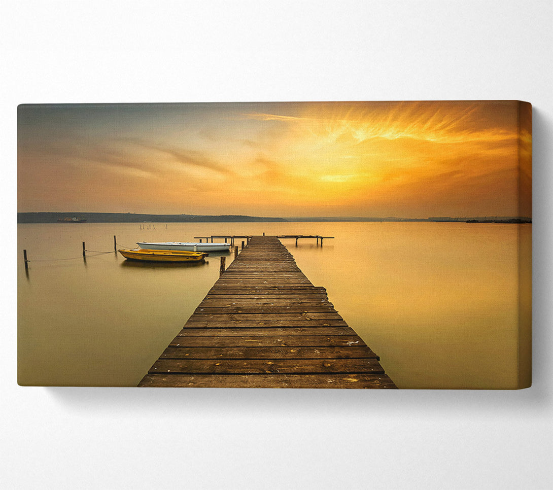  A Canvas Print of Golden Beauty Canvas Wall Art
