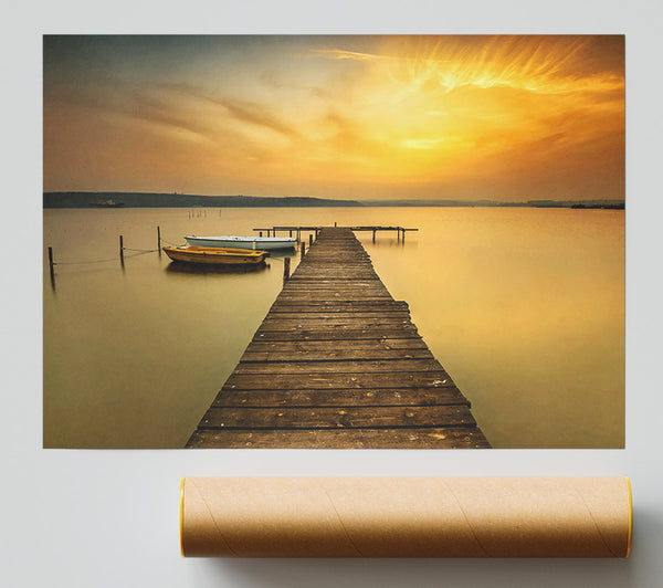 Golden Beauty Print