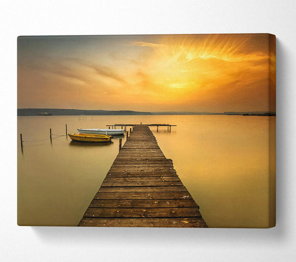  A Canvas Print of Golden Beauty Canvas Wall Art