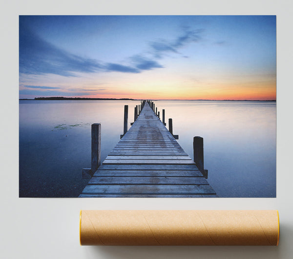 Blue Perfection Print
