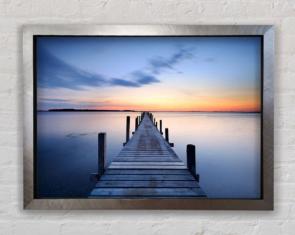 Blue Perfection Framed Print