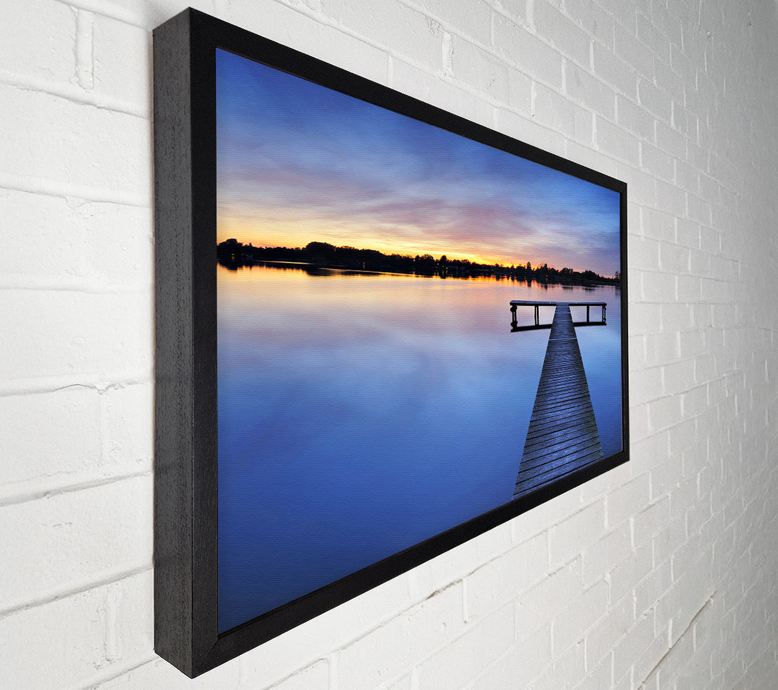  A Canvas Print of Calmness Of Water Canvas Art