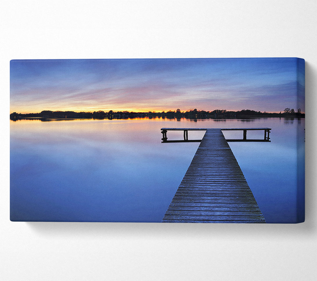  A Canvas Print of Calmness Of Water Canvas Art